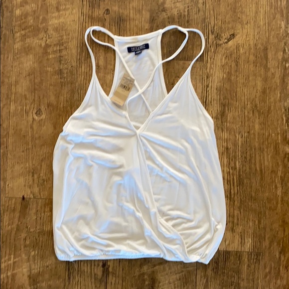 White American Eagle Criss cross tank top. - Picture 1 of 2